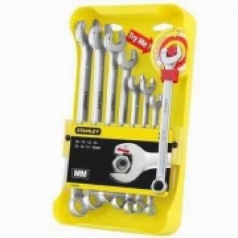 Набор ключей гаечных комбинированных STANLEY"Ratcheting Wrench",